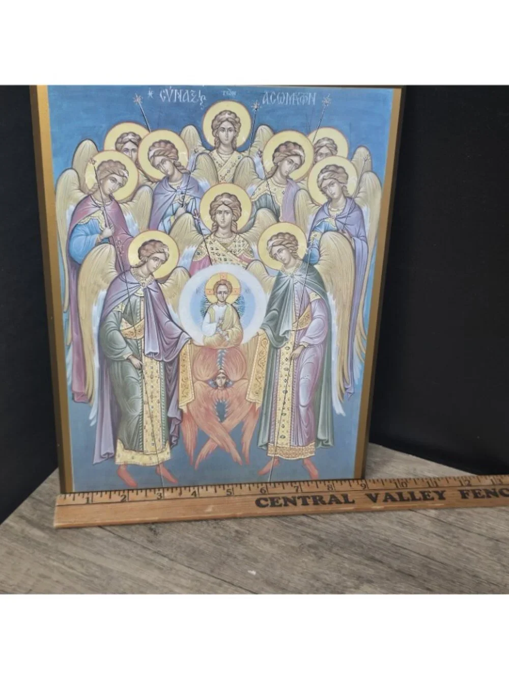 Synaxis Of The Archangel Michael & Bodiless Powers Monks Craft Blanco Tx 9x11